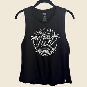 SALTY CREW Go Fish Tank Top Size S